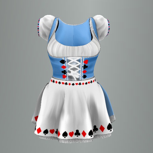 Alice Wonderland Mesh Dirndl Dress box