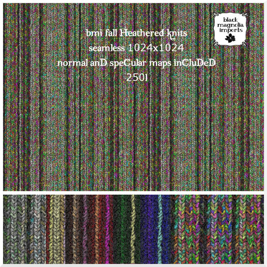 **BMI** Fall Heathered Knits BOXED