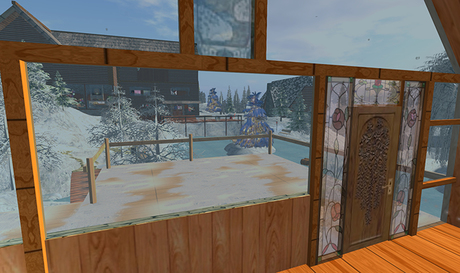Second Life Marketplace - Alpine Home with Stained Glass Windows