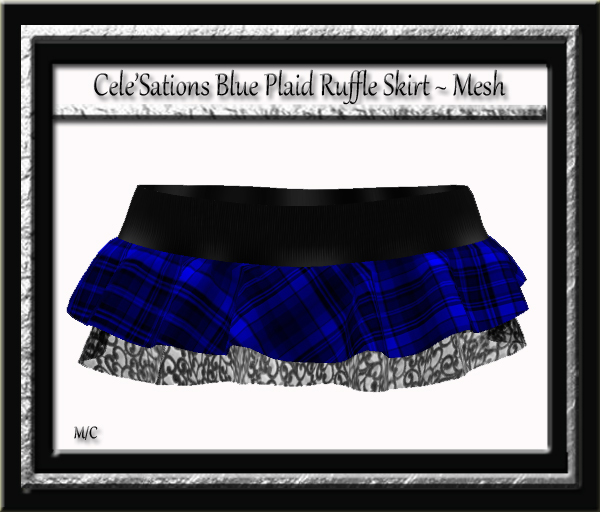 Cele'Sations Mini Skirt A MESH Pk
