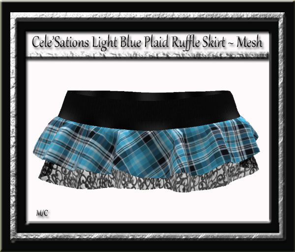 Cele'Sations Mini Skirt A MESH Pk