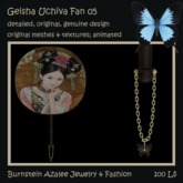 Geisha Uchiva Fan 05