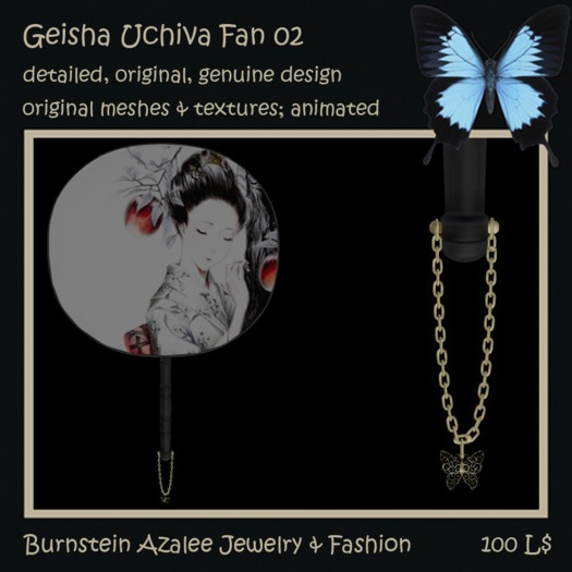 Geisha Uchiva Fan 02