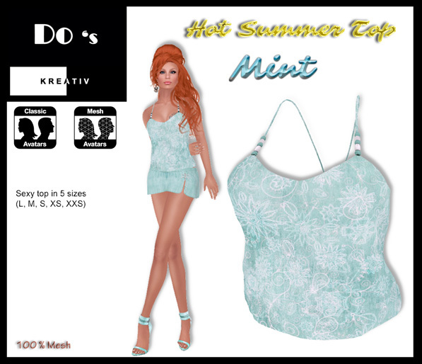 .:Do's:. Hot Summer Top  MINT Demo  (VMM)