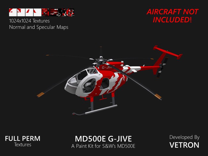 [Vetron] MD500E G-JIVE