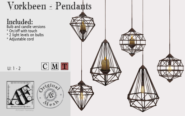 *AF* Vorkbeen Pendants (Wear Me)