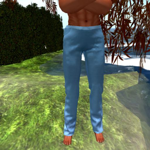 guy sweatpants 11 blue b