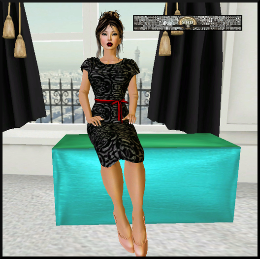 Modern Leather Cube Footstool - aqua