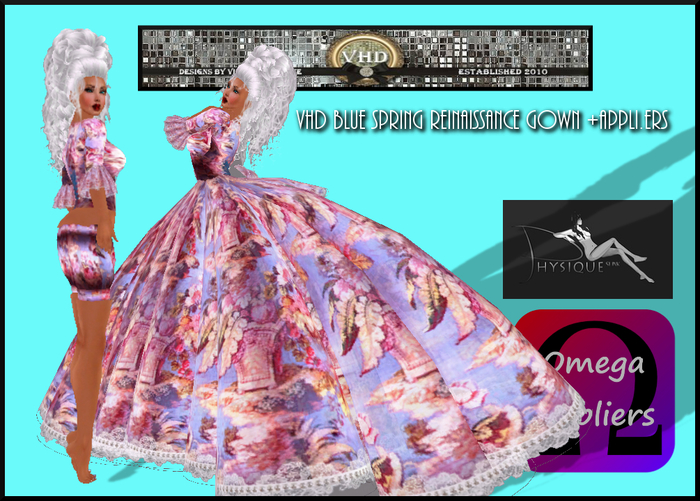VHD Blue Spring Rennaissance +Appliers Boxed