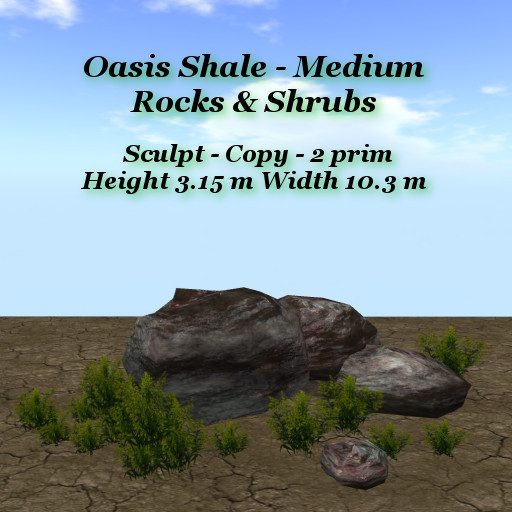Oasis Shale Rock Med
