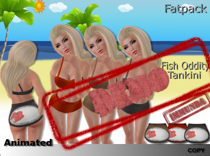 DEMO immunda Fish Oddity Tankini Fatpack