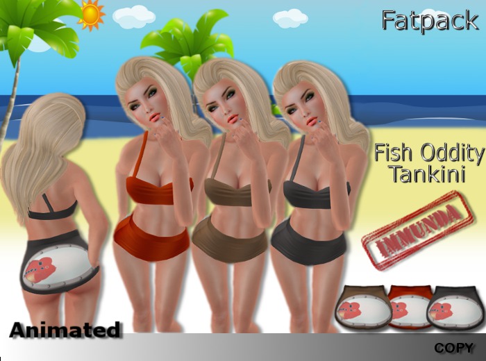 immunda Fish Oddity Tankini Fatpack