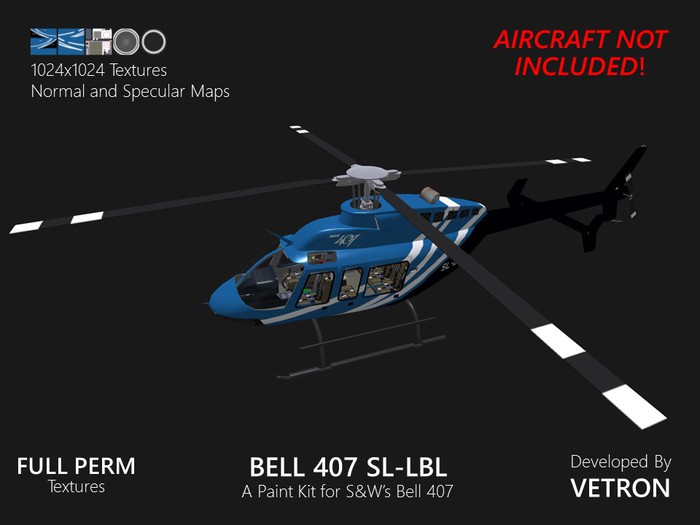 [Vetron] Bell 407 SL-LBL