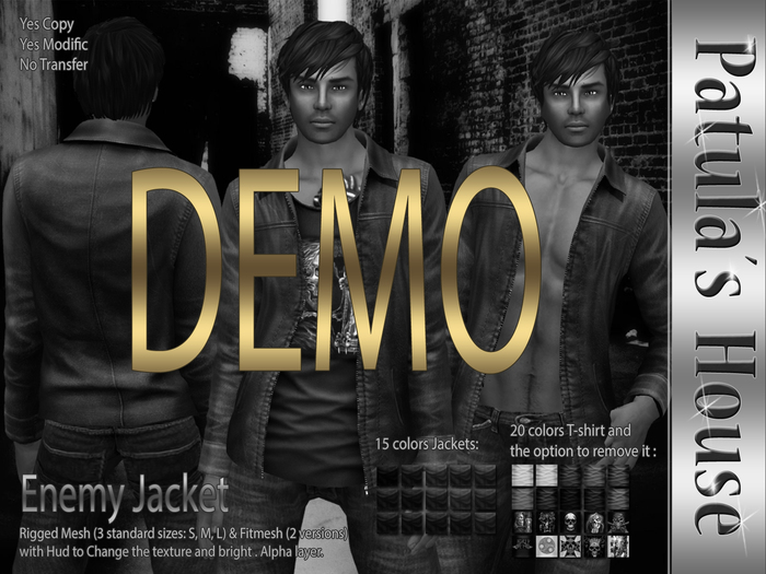 * Patulas House Enemy Jacket DEMO.