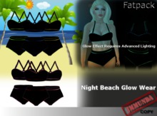 immunda Night Beach Glow Wear Bikini Fatpack