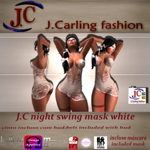 J.C night swing mask white