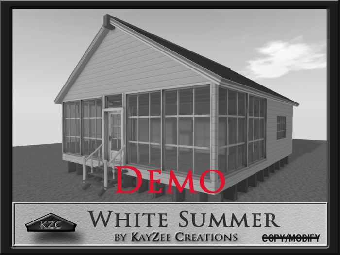 White Summer House DEMO (Boxed)