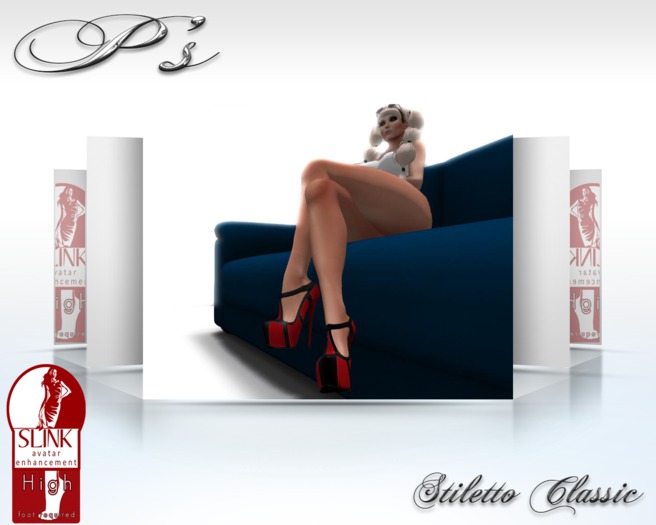 /P/ Stiletto Classic Red