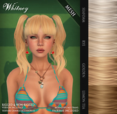 /Wasabi Pills/ Whitney MESH Hair - Blonds Pack - DISCOUNTED