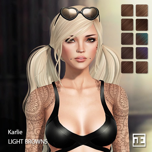 TRUTH HAIR Karlie - light browns