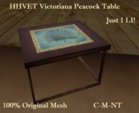 HHVET Victoriana Peacock Table