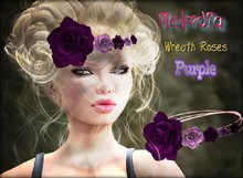 :::MELODIA::: Wreath Roses  *Anj* Purple x (unpacked)