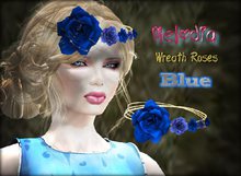 :::MELODIA::: Wreath Roses  *Juko* BLU x (unpacked)