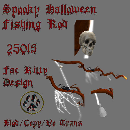 Halloween Fishing Rod