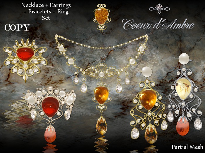 Nord Embel'Lys  Coeur d'Ambre Set