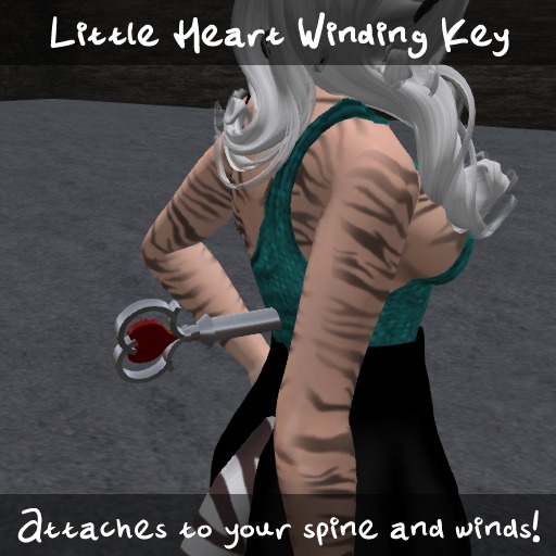 *HD* Little Heart Winding Key