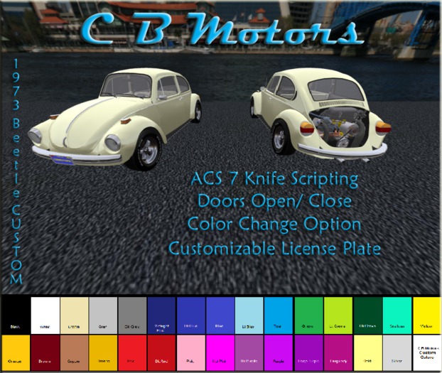 (CBM) 1973 Beetle CUSTOM