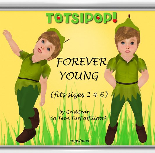 TOTSIPOP! Forever Young Clothing Set TODDLER