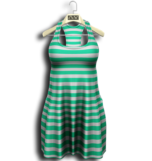 .:Vitrimi:. Opened Tank Mint Striped