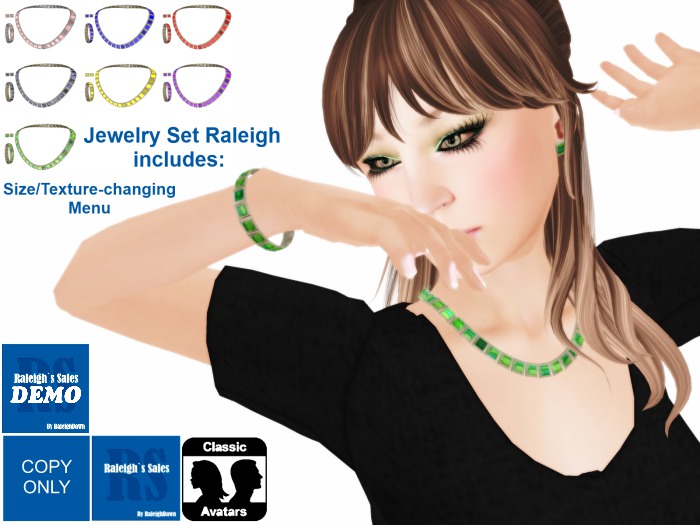 Jewelry Set Raleigh DEMO