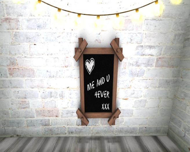 *FF* -  Me and You 4ever Chalkboard