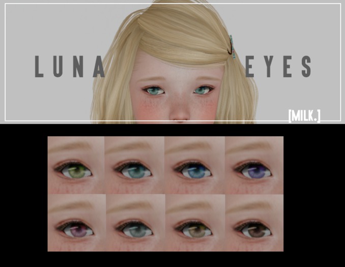 [Milk.] Luna Eyes - Fatpack