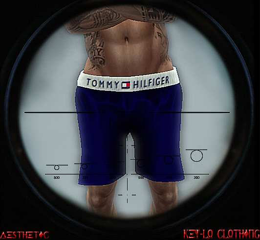 KL: Blue Tommy Boxers 