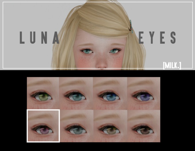 [Milk.] Luna Eyes - Candy