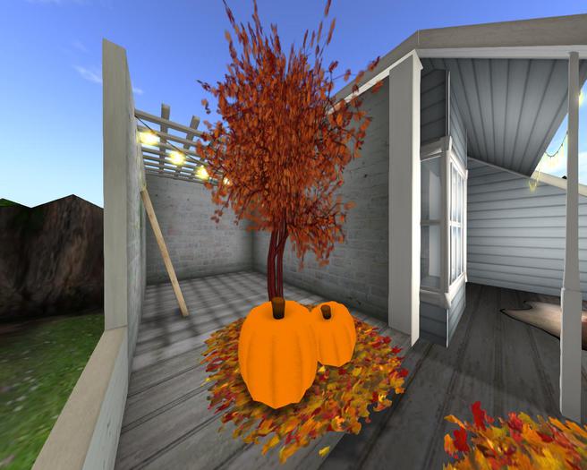 *FF* - Halloween Pumpkin Garden Decor