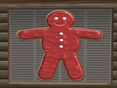 Second Life Marketplace - Gingerbread Man - Red