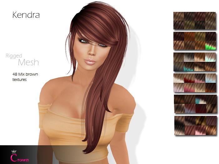 .::Crown::. Long Hair "Jasmin" DEMO V2.0