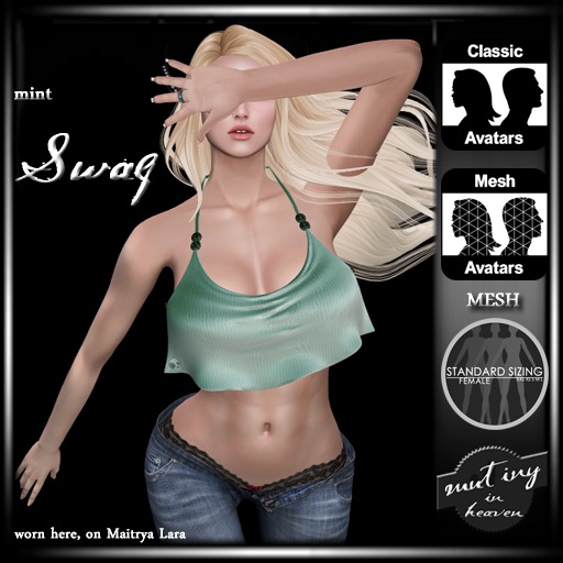 !MiH Swag halter blush