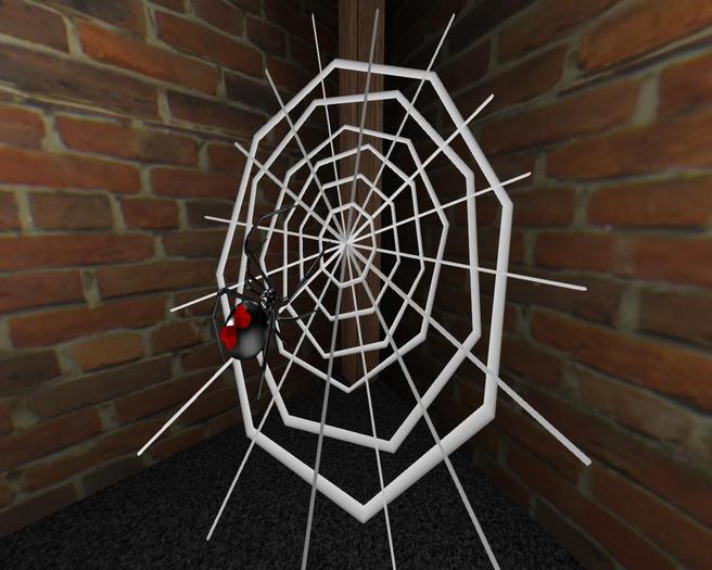 *FF* -  Black Widow Decor halloween