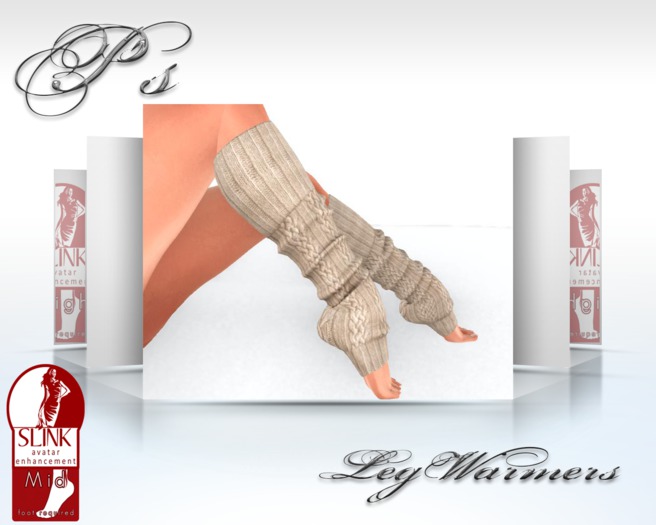 LegWarmers Cute Beige