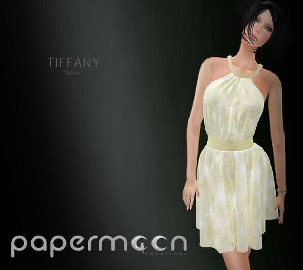 PaperMoon-TIFFANY Dress- Yellow