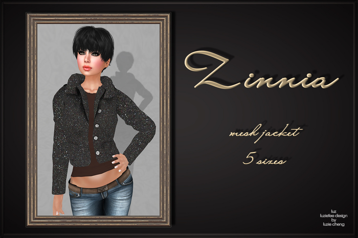 LUZ - Zinnia jacket black - vendor