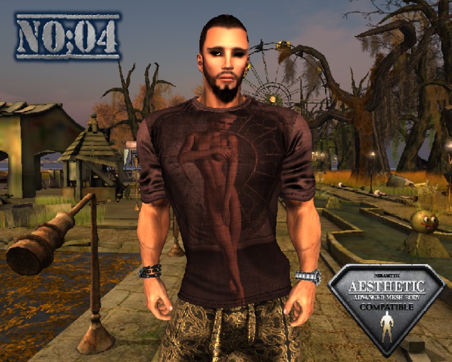 04 T-Shirt - Fitted Mesh