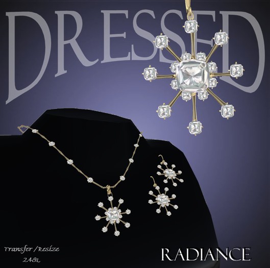 ::DBL:: Dazzle Jewelry Set ~ Ruby