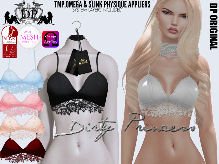 **Dirty Princess** Secret Garden Princess Top Wardrobe- 6 Color