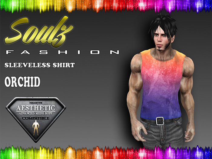 :][: Soulz Fashion :][: - Sleeveless Shirt - Orchid